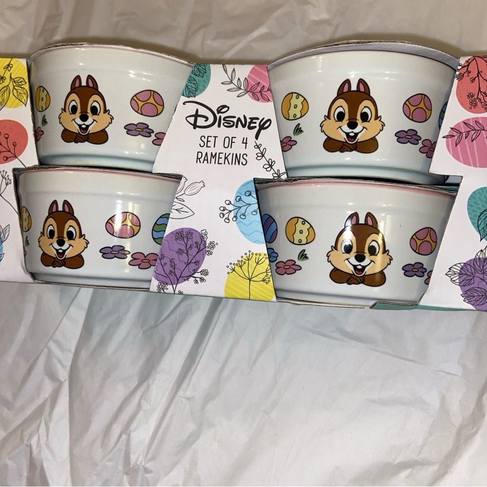 Disney Chip and Dale Ramekins Set NIB